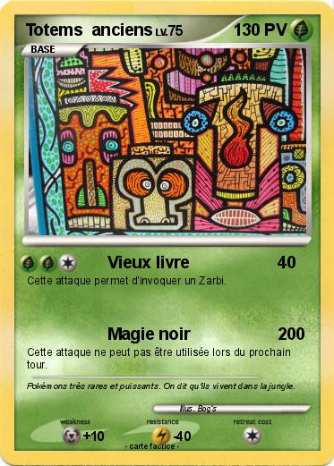 Pokemon Totems  anciens