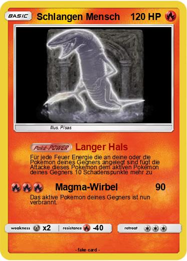 Pokemon Schlangen Mensch