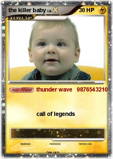 Pokemon the killer baby