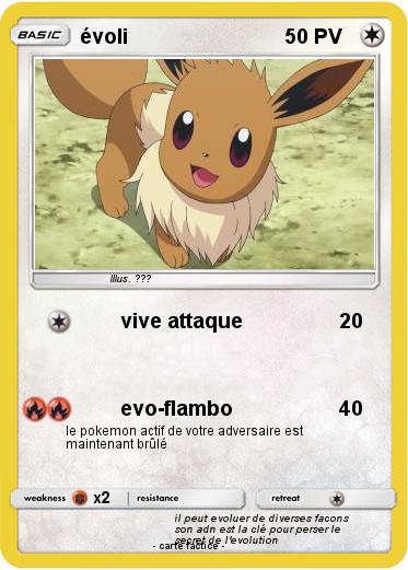 Pokemon évoli