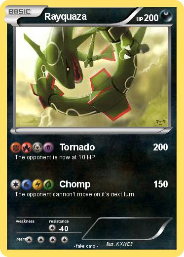 Pokemon Rayquaza