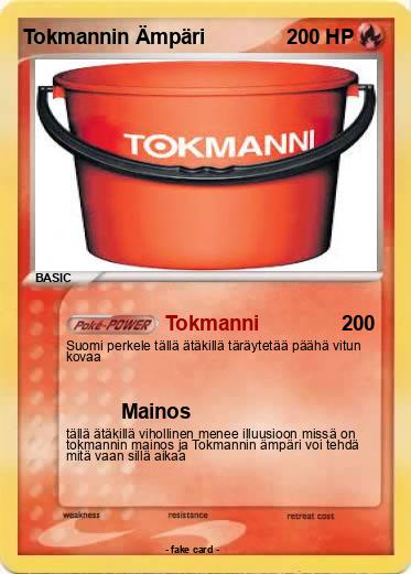 Pokemon Tokmannin Ämpäri