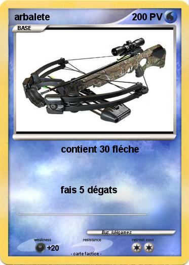 Pokemon arbalete