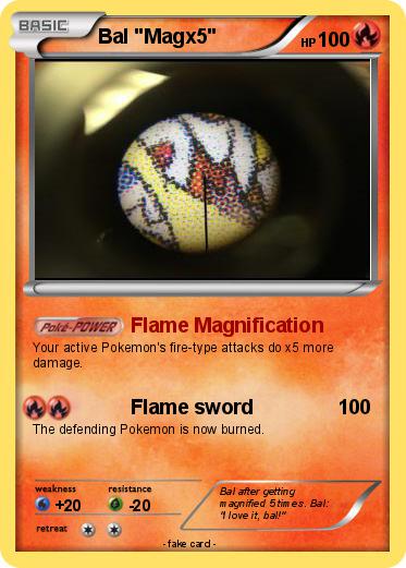 Pokemon Bal "Magx5"