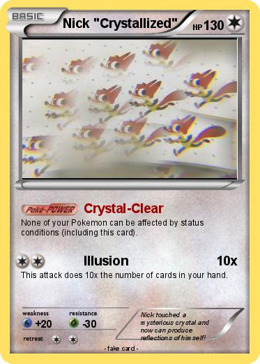 Pokemon Nick "Crystallized"