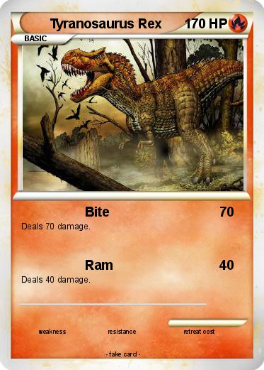 Pokemon Tyranosaurus Rex