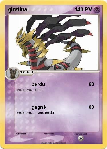 Pokemon giratina