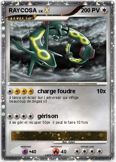 Pokemon RAYCOSA
