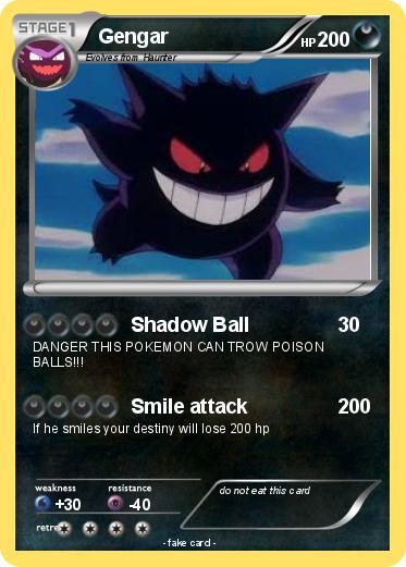 Pokemon Gengar