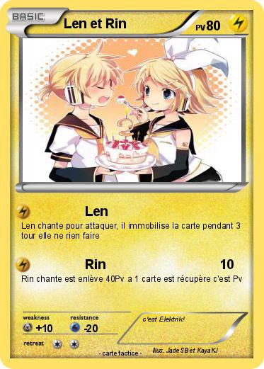 Pokemon Len et Rin