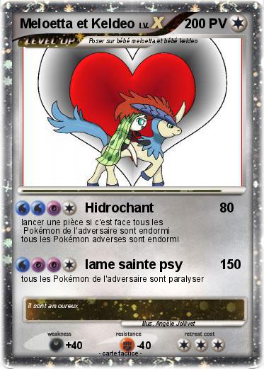 Pokemon Meloetta et Keldeo