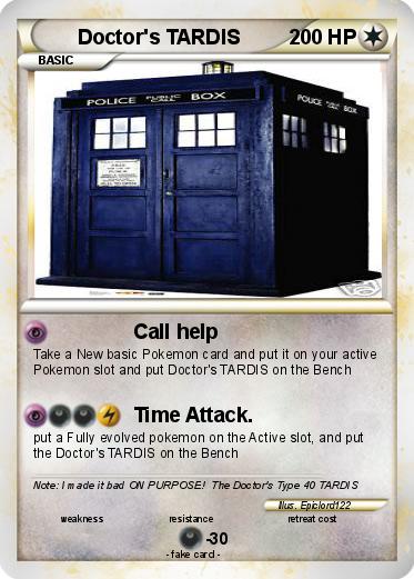 Pokemon Doctor's TARDIS