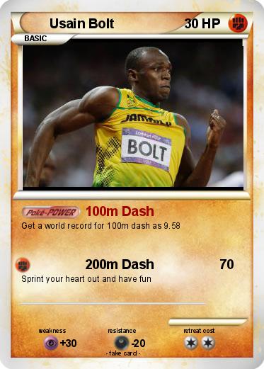 Pokemon Usain Bolt