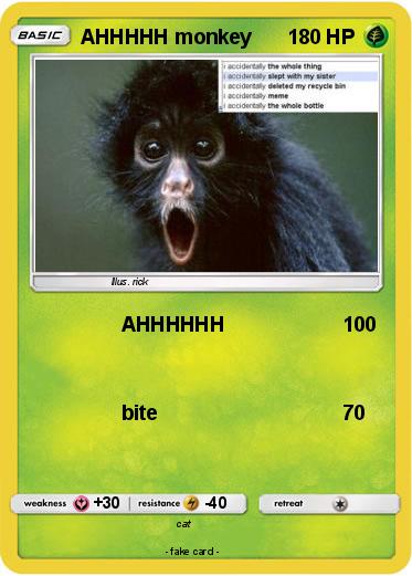 Pokemon AHHHHH monkey