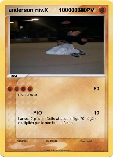 Pokemon anderson niv.X       100000000