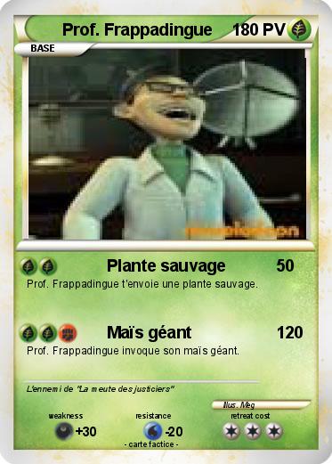 Pokemon Prof. Frappadingue