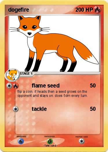 Pokemon dogefire