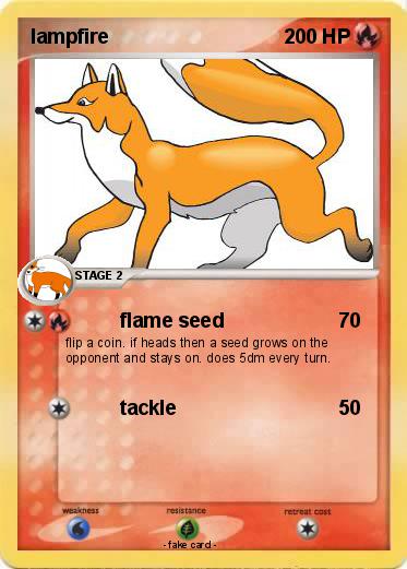 Pokemon lampfire