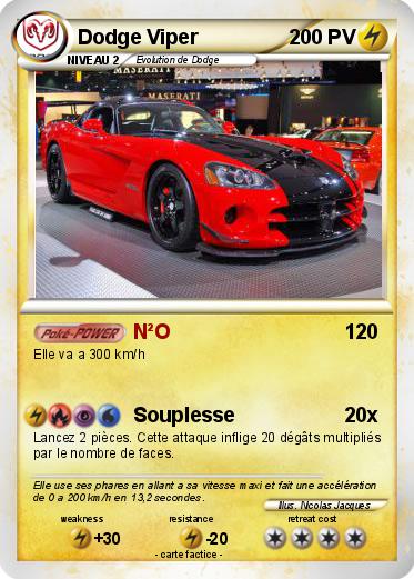 Pokemon Dodge Viper