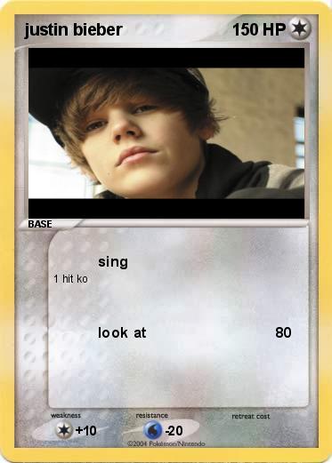 Pokemon justin bieber