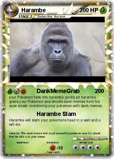 Pokemon Harambe