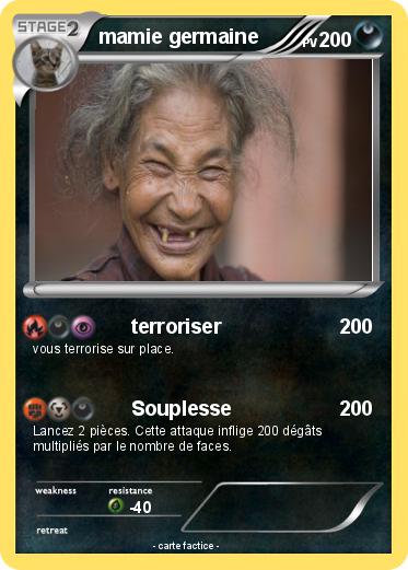 Pokemon mamie germaine