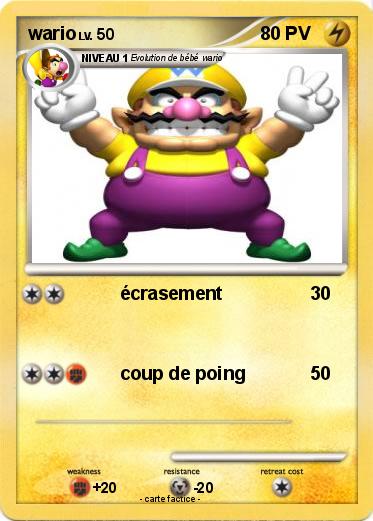 Pokemon wario