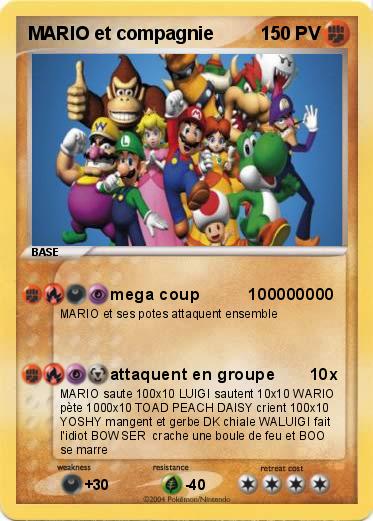 Pokemon MARIO et compagnie