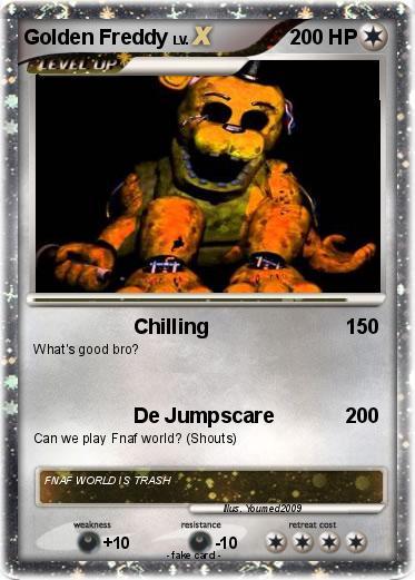 Pokemon Golden Freddy