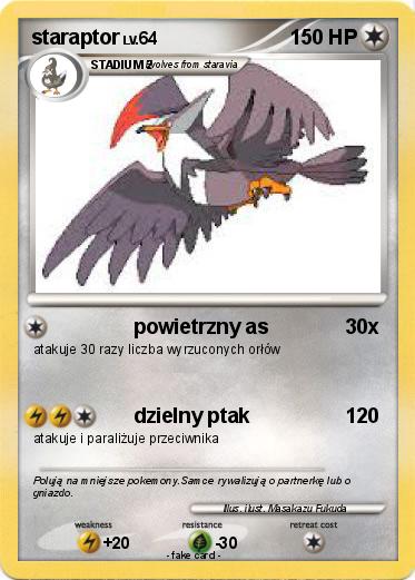 Pokemon staraptor