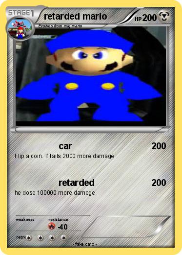 Pokemon retarded mario