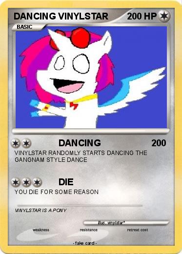Pokemon DANCING VINYLSTAR