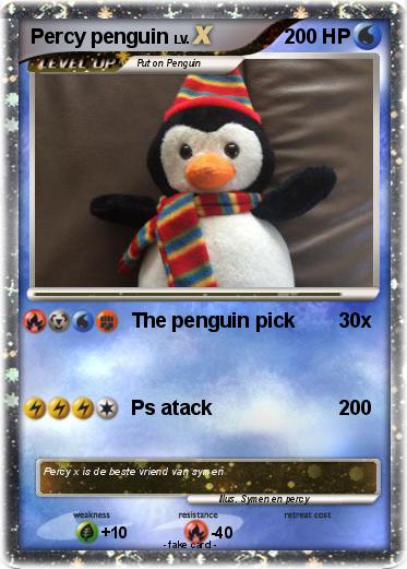 Pokemon Percy penguin