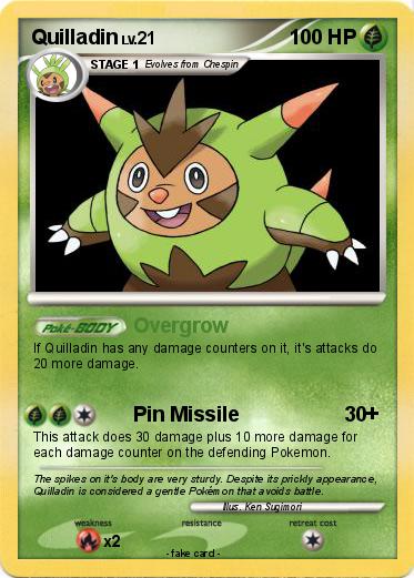 Pokemon Quilladin