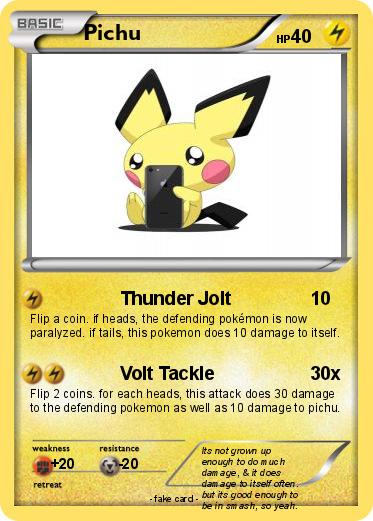 Pokemon Pichu