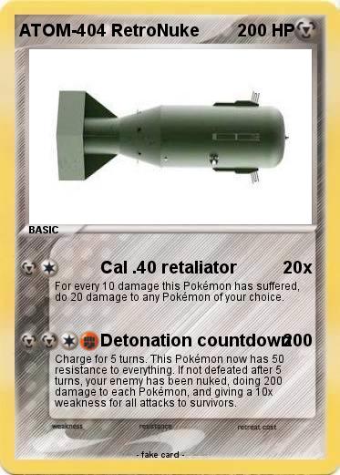 Pokemon ATOM-404 RetroNuke