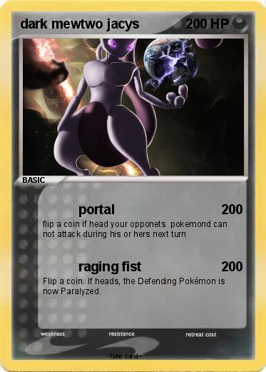 Pokemon dark mewtwo jacys