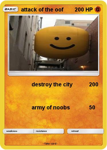 Pokemon attack of the oof