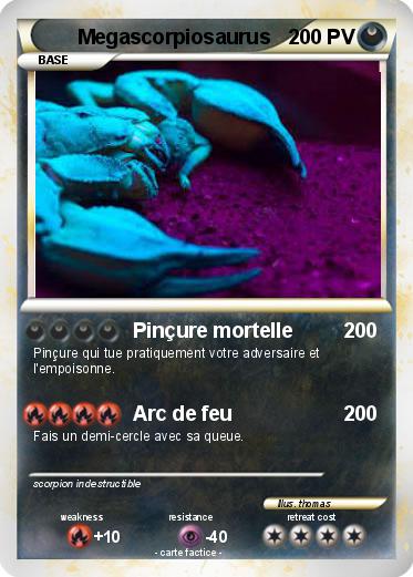 Pokemon Megascorpiosaurus