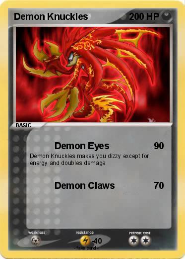 Pokemon Demon Knuckles