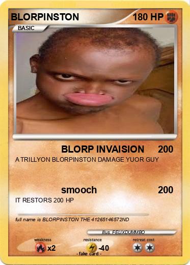 Pokemon BLORPINSTON