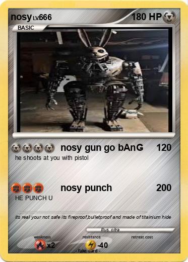 Pokemon nosy