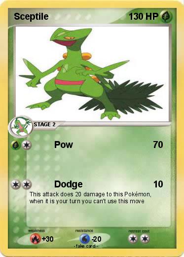Pokemon Sceptile