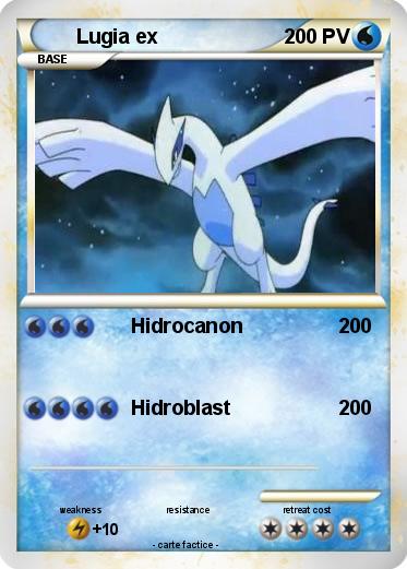 Pokemon Lugia ex