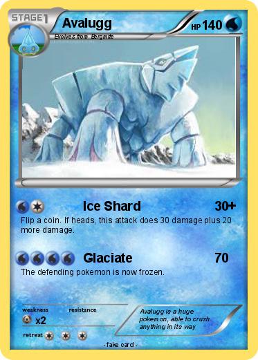 Pokemon Avalugg