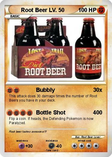 Pokemon Root Beer LV. 50
