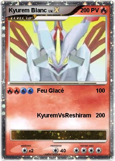 Pokemon Kyurem Blanc