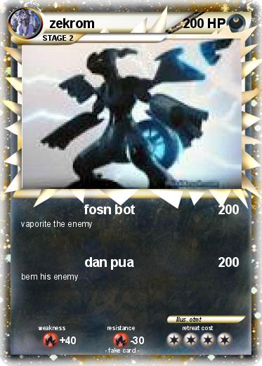 Pokemon zekrom