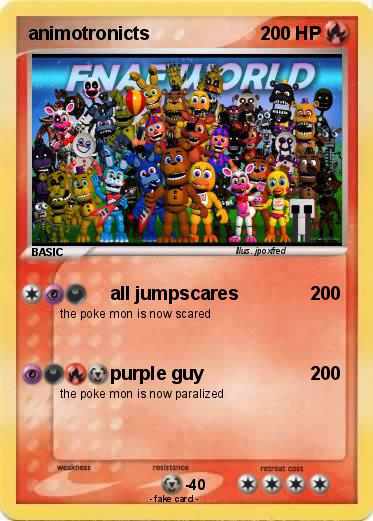 Pokemon animotronicts
