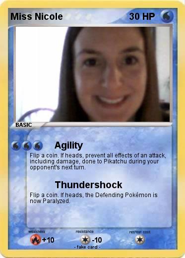 Pokemon Miss Nicole